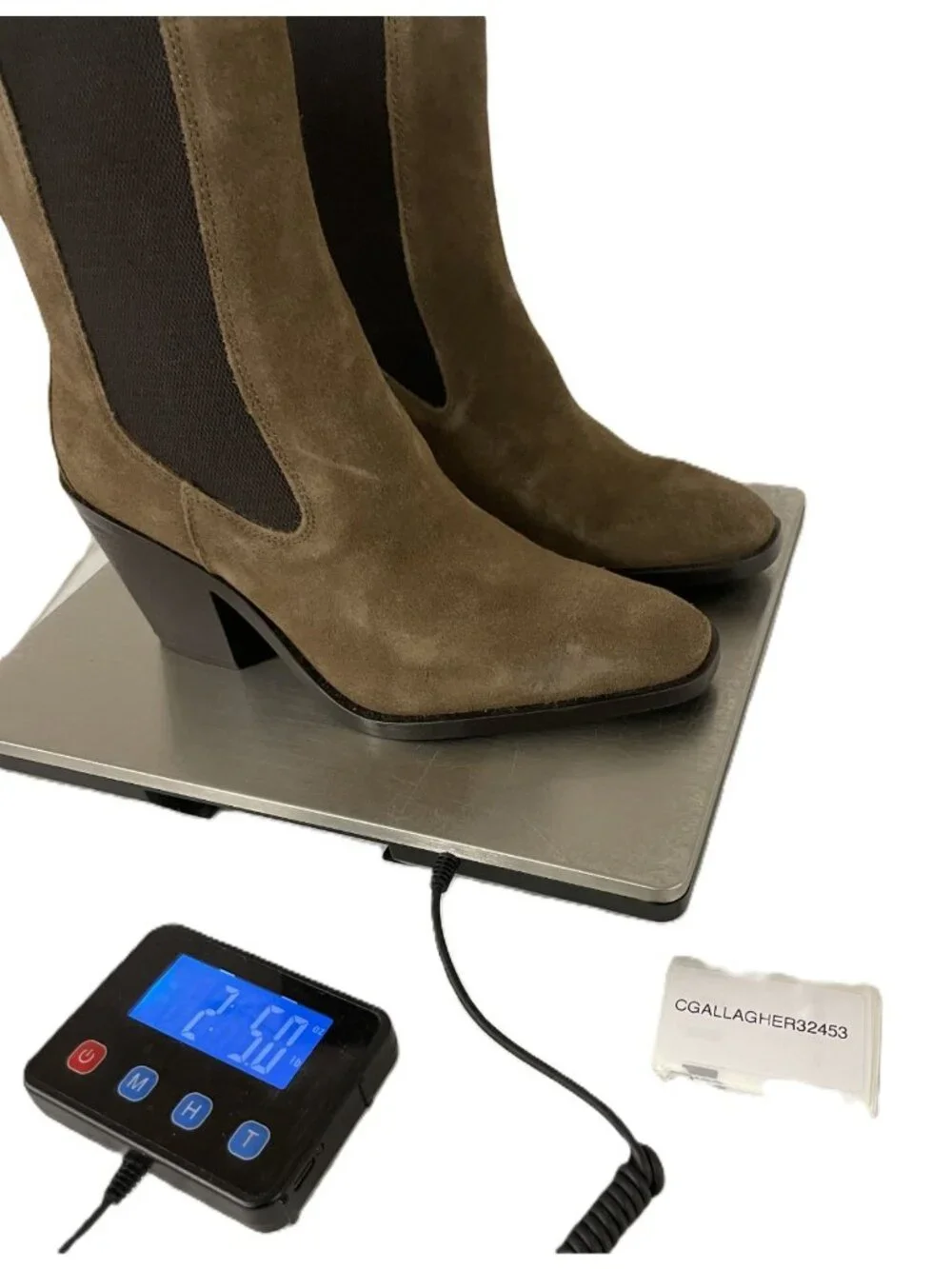 Zara Womens Suede Ankle Boots EU 36 US 6 Brown Block Heels Square Toe NWOB
